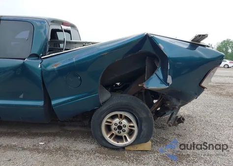 1998 Dodge Dakota Slt/Sport из США, поврежденный, VIN 1B7GL22Y5WS694671